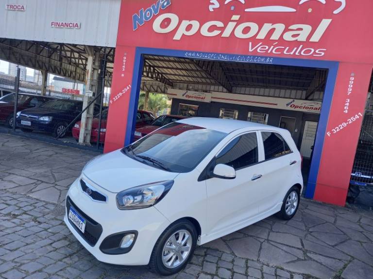 KIA MOTORS - PICANTO - 2011/2012 - Branca - R$ 36.900,00