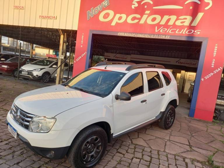 RENAULT - DUSTER - 2012/2013 - Branca - R$ 48.900,00